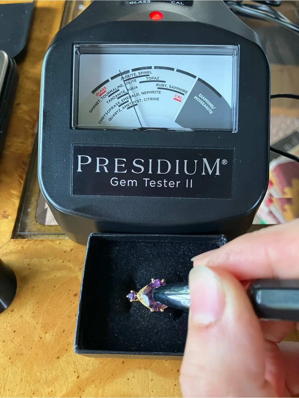 Brazilian Amethyst Ring Size 9